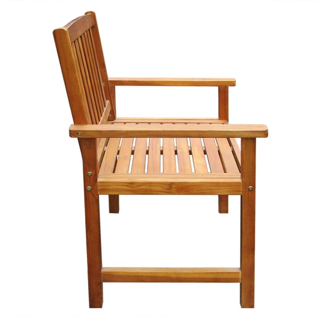 VidaXL Chaise d extérieur bois  