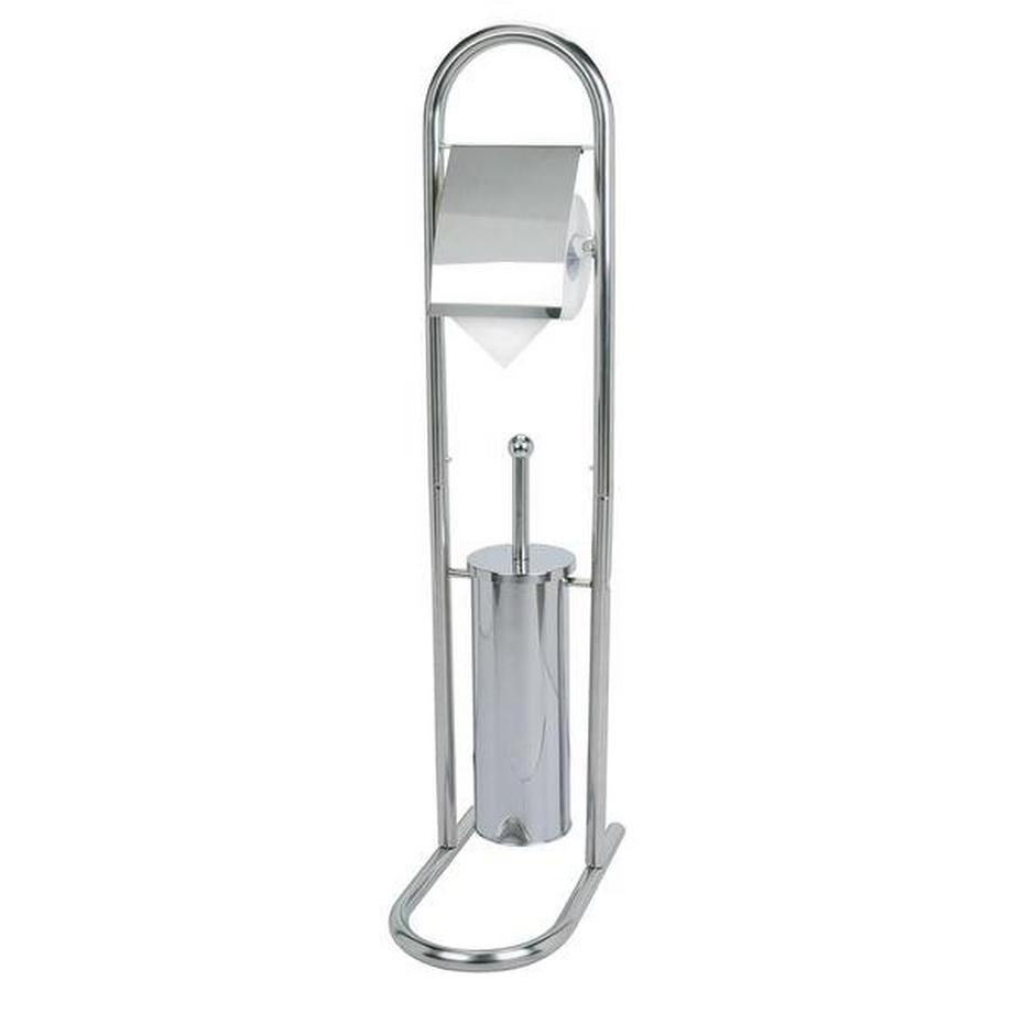 Northio  Toilettenpapier- und Bürstenständer - Edelstahl 