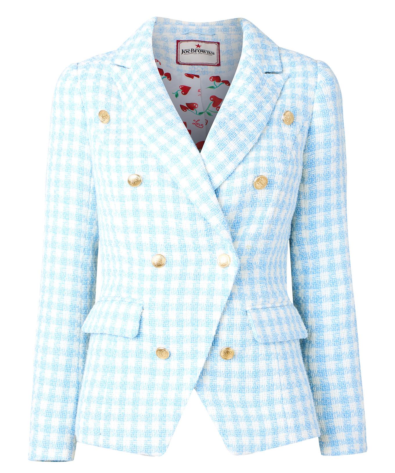 Joe Browns  Blazer Carreaux Coordonné 