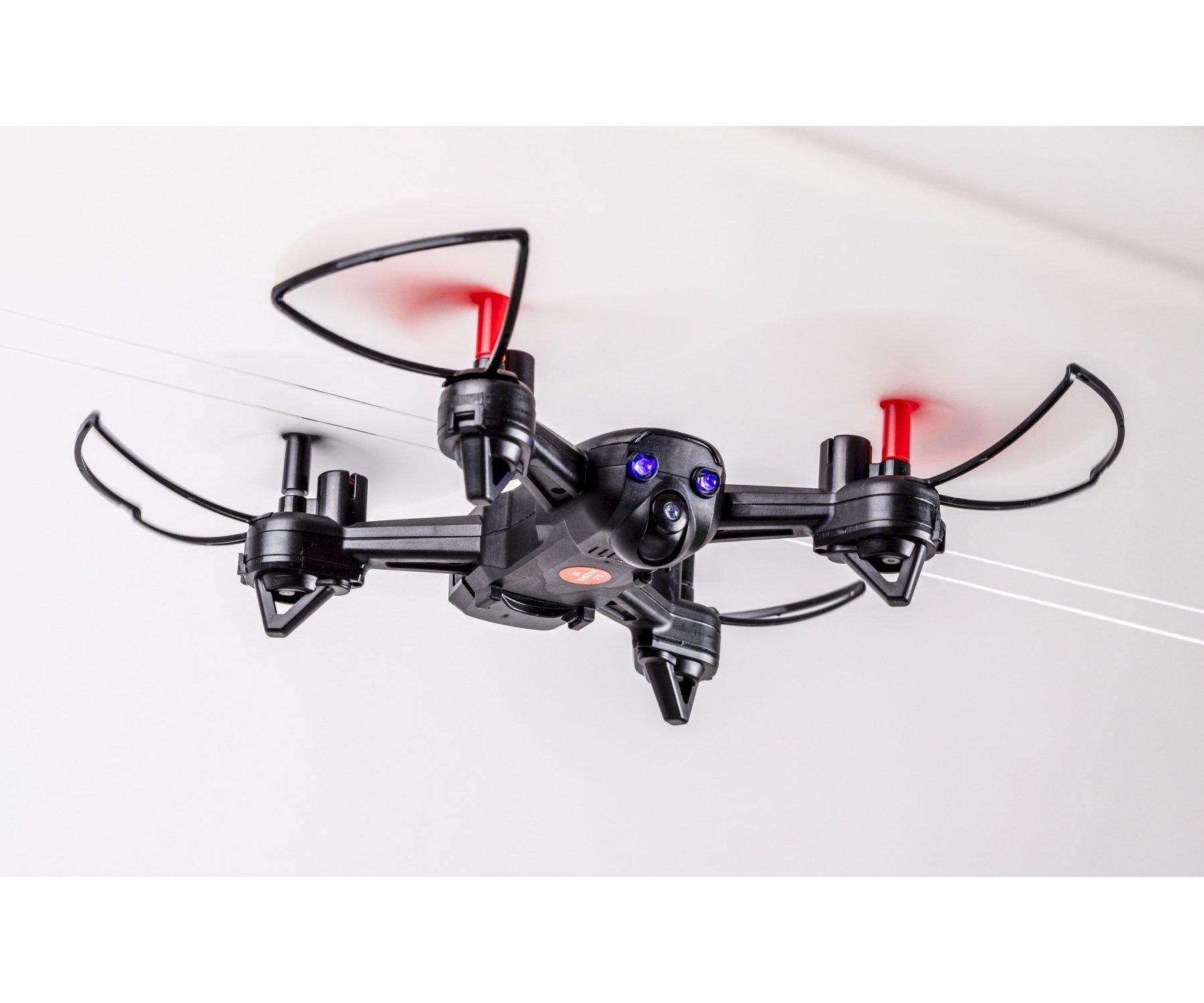 Carson  Carson X4 Quadcopter Angry Bug 2.0 4 Rotoren Quadrocopter 300 mAh Schwarz, Rot 