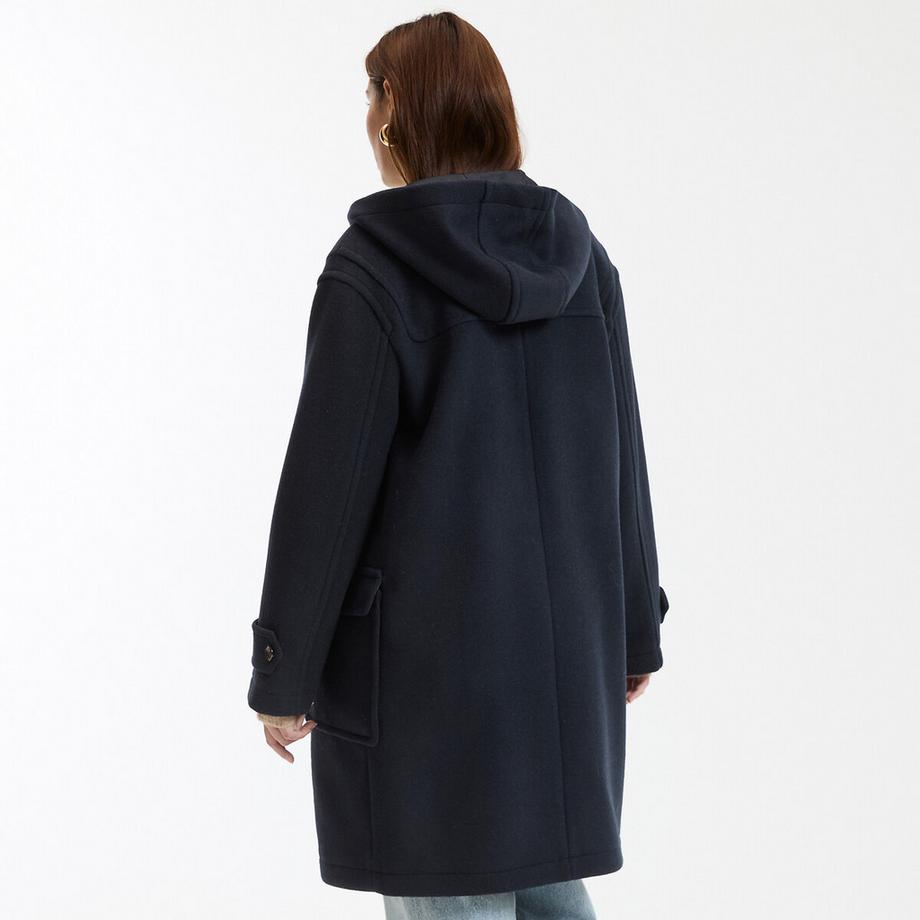La Redoute Collections Duffle-coat mi-long à capuche  