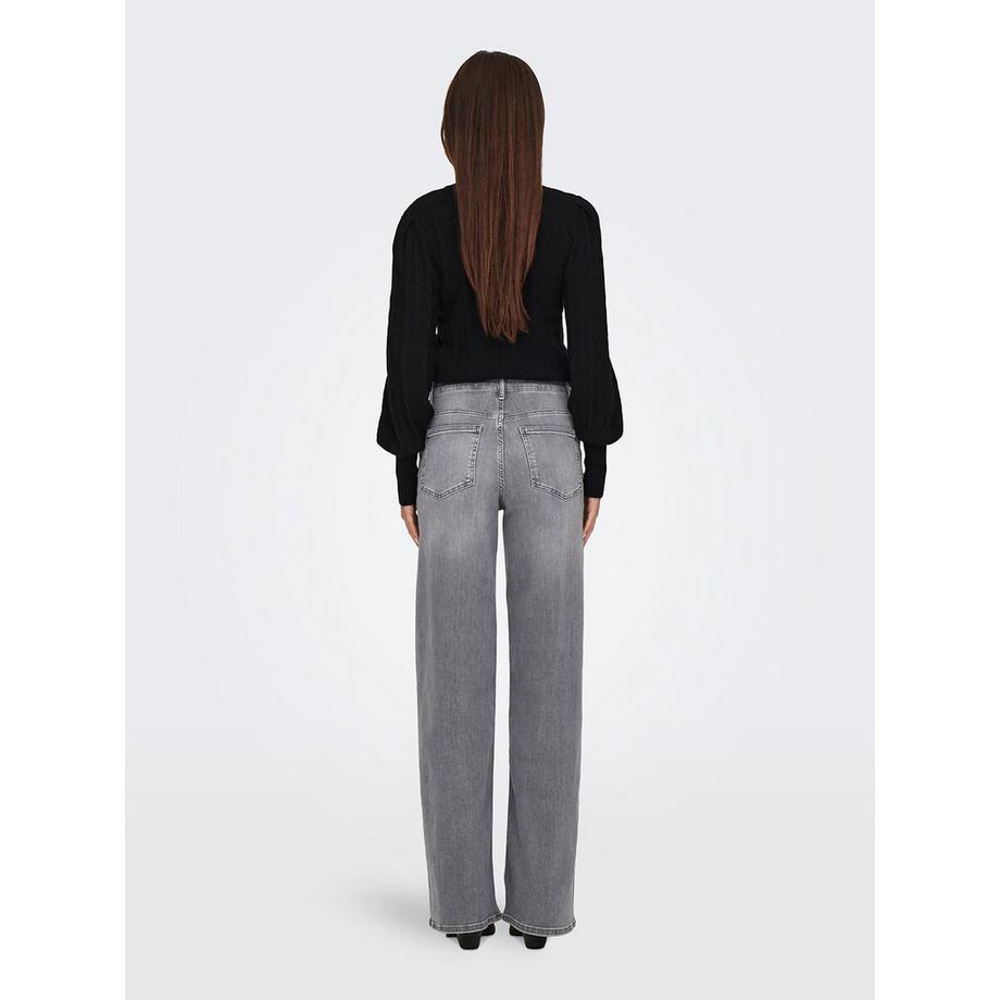 ONLY Jean Taille Haute Jambe Large  