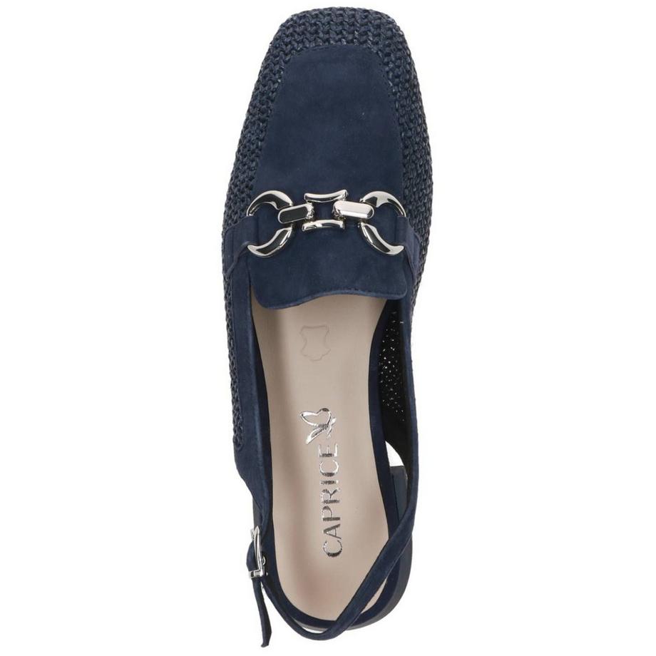 CAPRICE Pumps Slingback con Dettaglio Intrecciato  