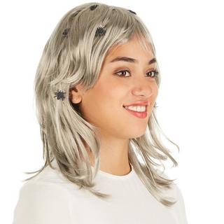 Tectake  Perücke Granny Style Spinne 