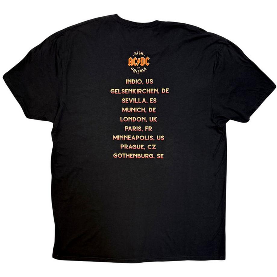 AC/DC T-Shirt High Voltage World Tour '25  