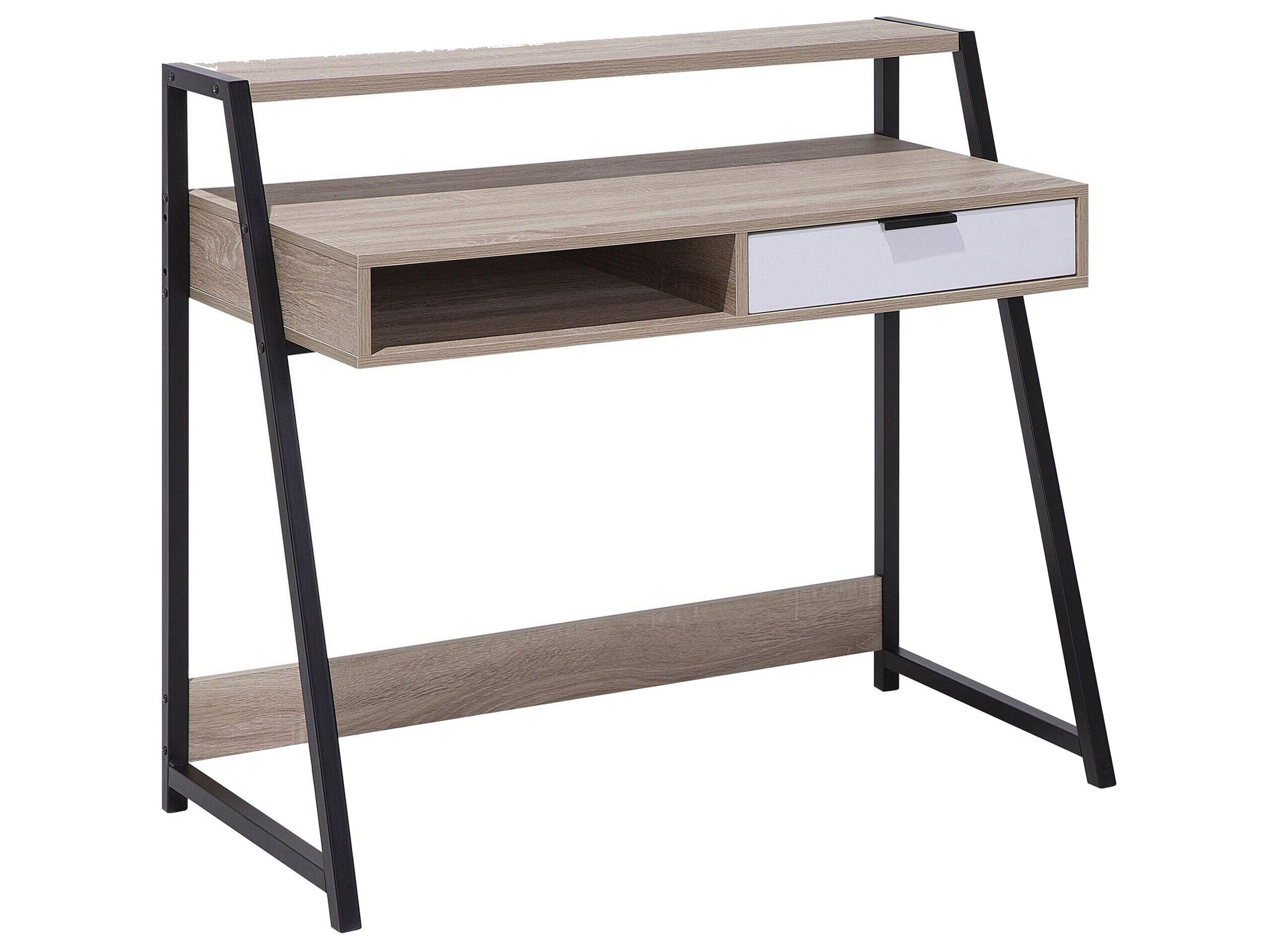 Beliani Table de bureau en MDF Moderne CALVIN  