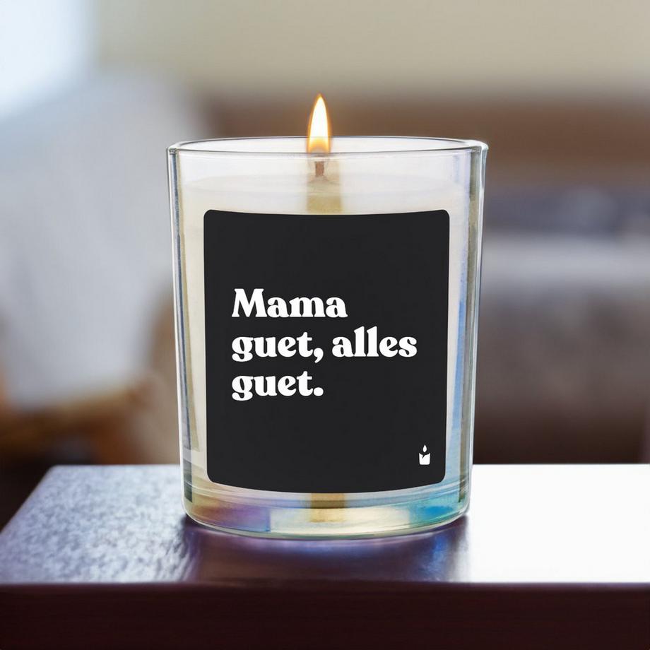 CandleHand Duftkerze Flowery Mama guet, alles guet.  