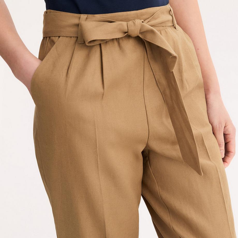 La Redoute Collections Joggpants mit Gürtel  