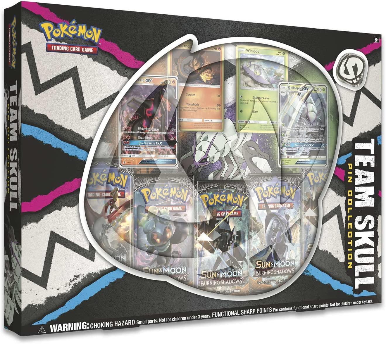 Pokémon  Team Skull Pin Collection Box - EN 