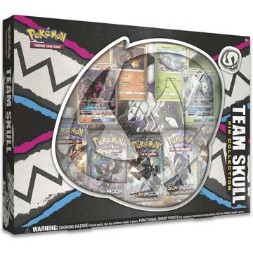 Team Skull Pin Collection Box - EN