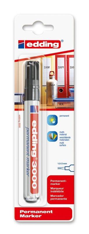 Edding EDDING Permanent Marker 3000 1.5-3mm  