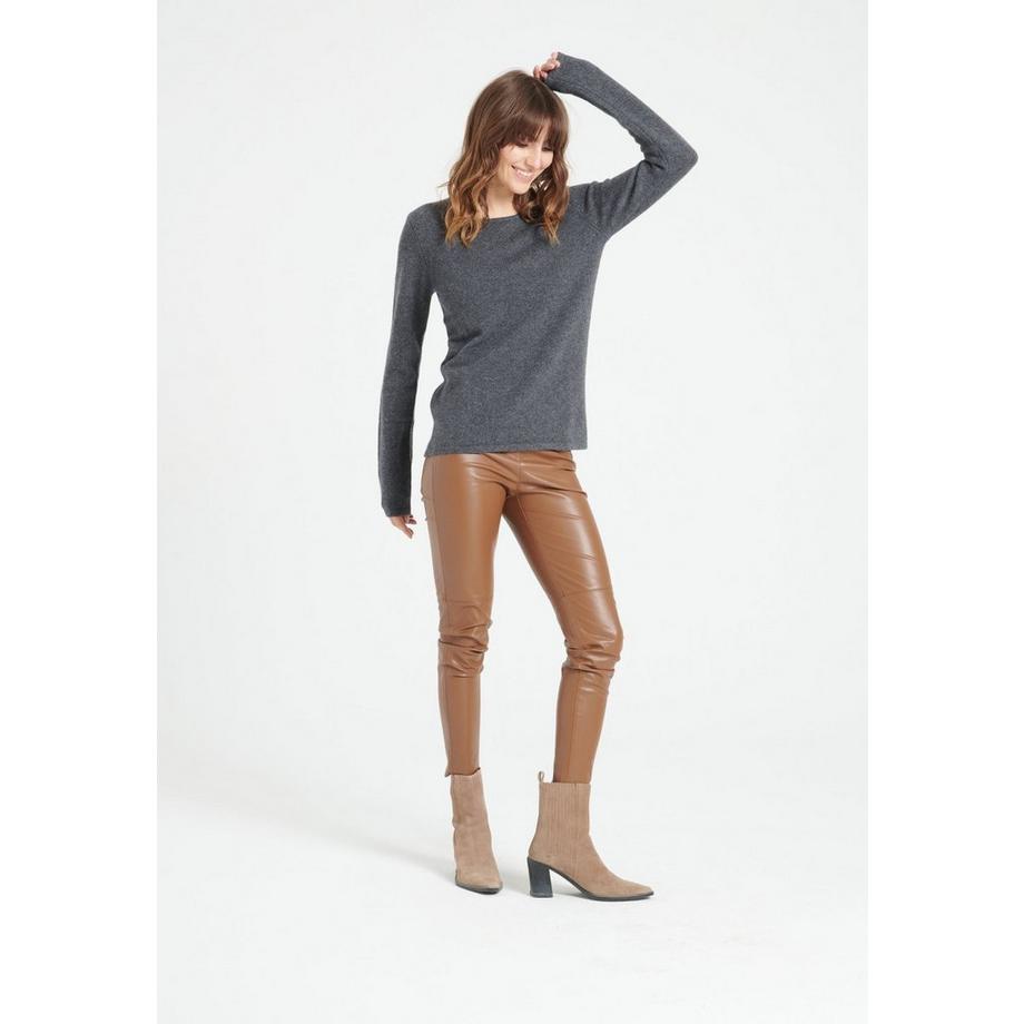 Studio Cashmere8 LILLY 18 Pull Col Bateau Cachemire  