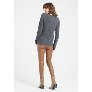 Studio Cashmere8  LILLY 18 Bootskragen Pullover 4 Sohn - 100% Kaschmir 