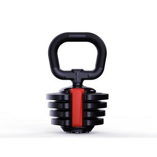 SwissGym  3in1 haltère long réglable + haltère court, kettlebell réglable 1,5 - 18kg 