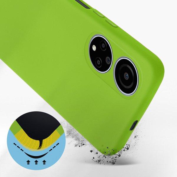 Avizar  Coque Honor X7 Soft Touch Vert 