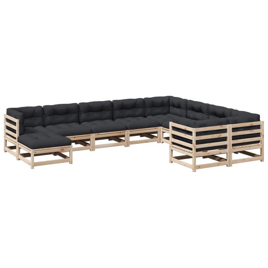 set divano da giardino Legno di pino