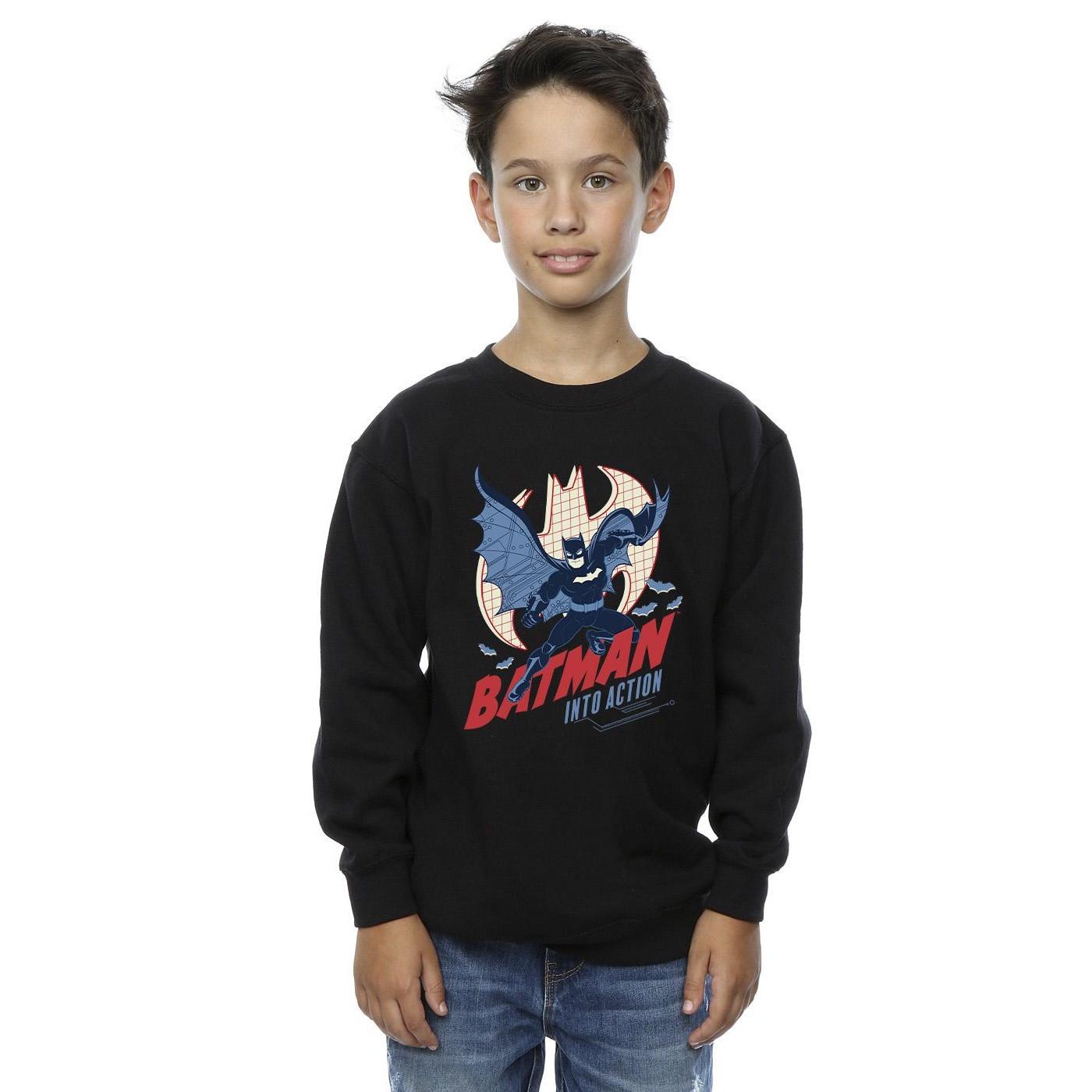 DC COMICS  Into Action Sweatshirt 