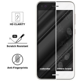 Cadorabo  Plein écran Film de protection compatible avec Huawei Enjoy 7 - Verre de protection d'écran durci (Tempered) d'une dureté de 9H avec 3D Touch 