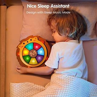 Activity-board  Jouet musical pour bébé, tambour pour bébé avec lumière et son 