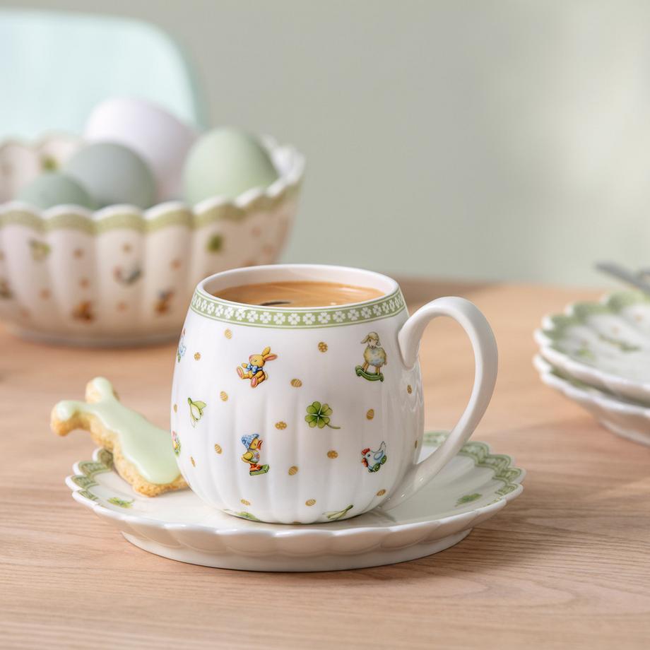 Villeroy&Boch Henkelbecher-Untertasse Easter Delight  