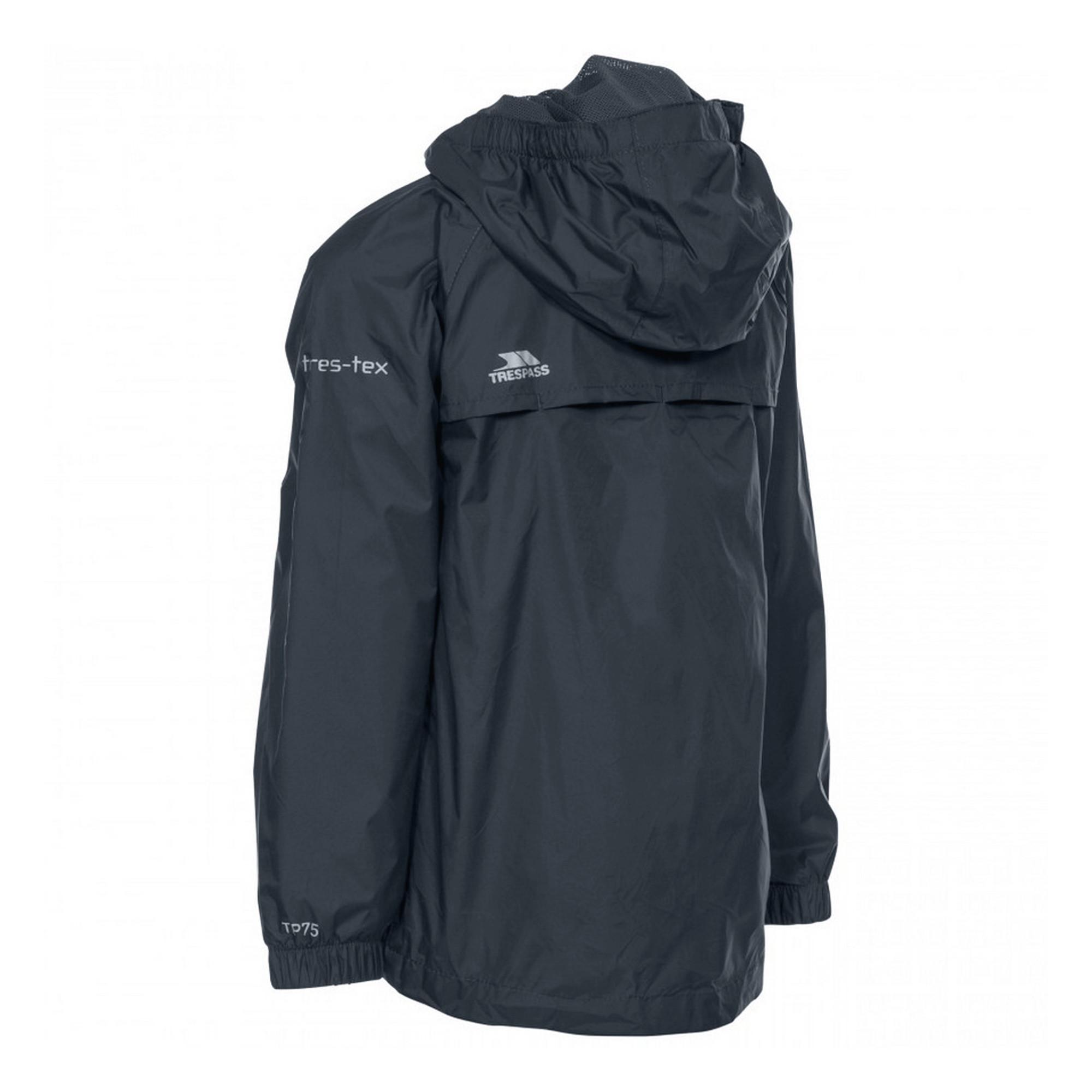 Trespass  Qikpac Veste imperméable repliable Enfant 