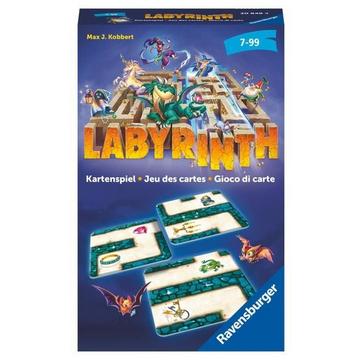 Ravensburger® - Labyrinth Kartenspiel 20849 - Der Familienklassiker für 2 - 6 Spieler - Spiel für Kinder ab 7 Jahren