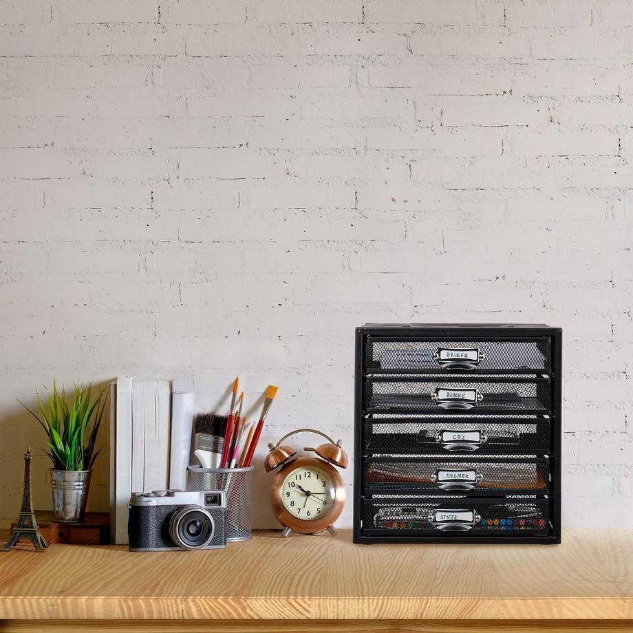 B2X Scrivania portaoggetti A4 con 5 cassetti  