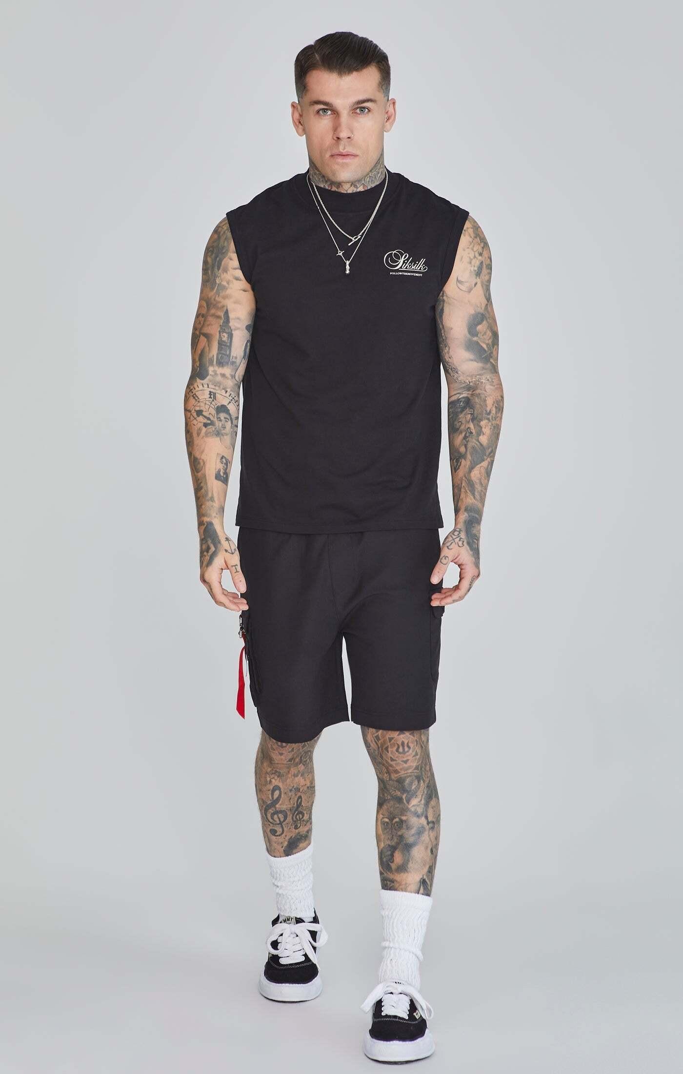 Sik Silk  Cargoshorts Flight Cargo Shorts 