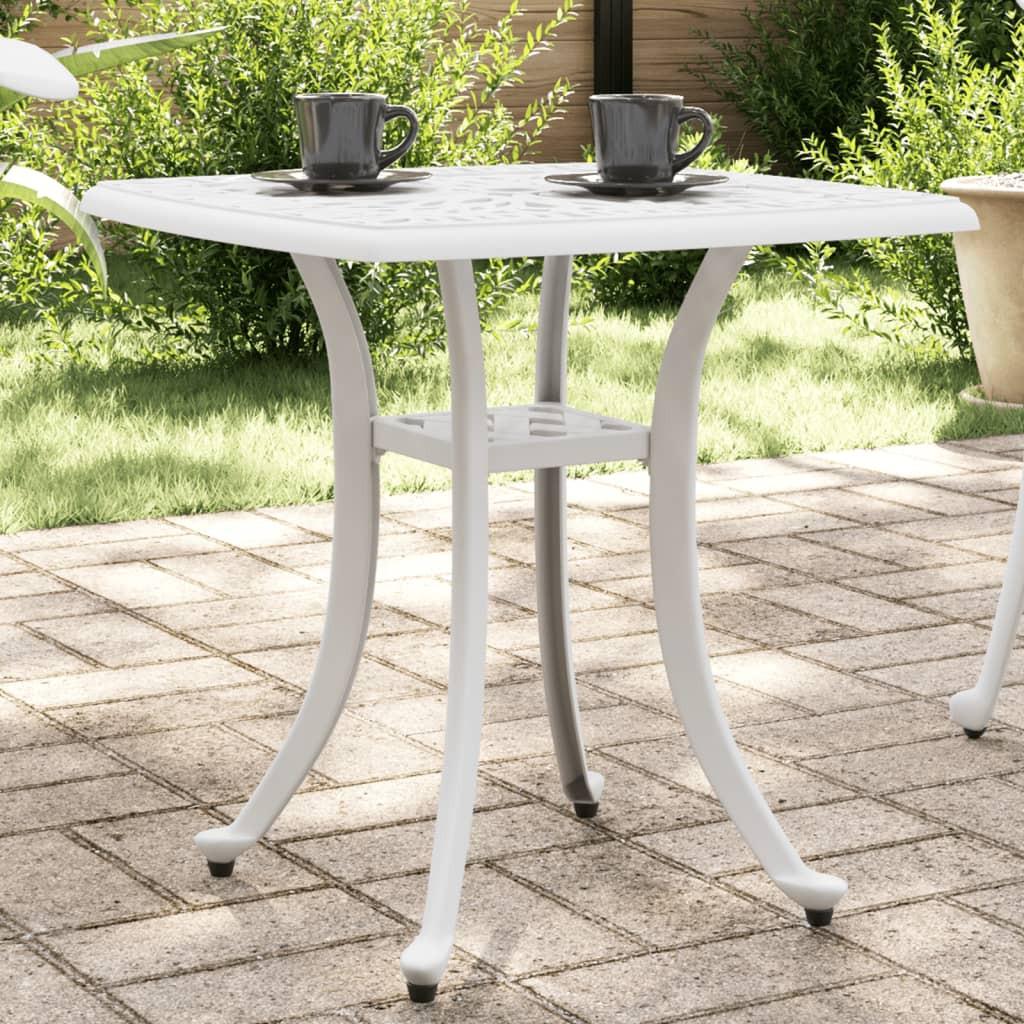 VidaXL Table de jardin aluminium  