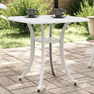 VidaXL Table de jardin aluminium  