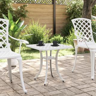 VidaXL Table de jardin aluminium  