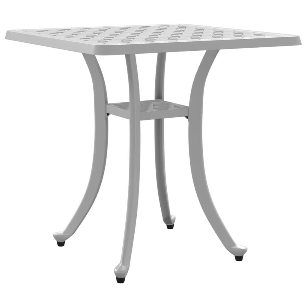 VidaXL Table de jardin aluminium  