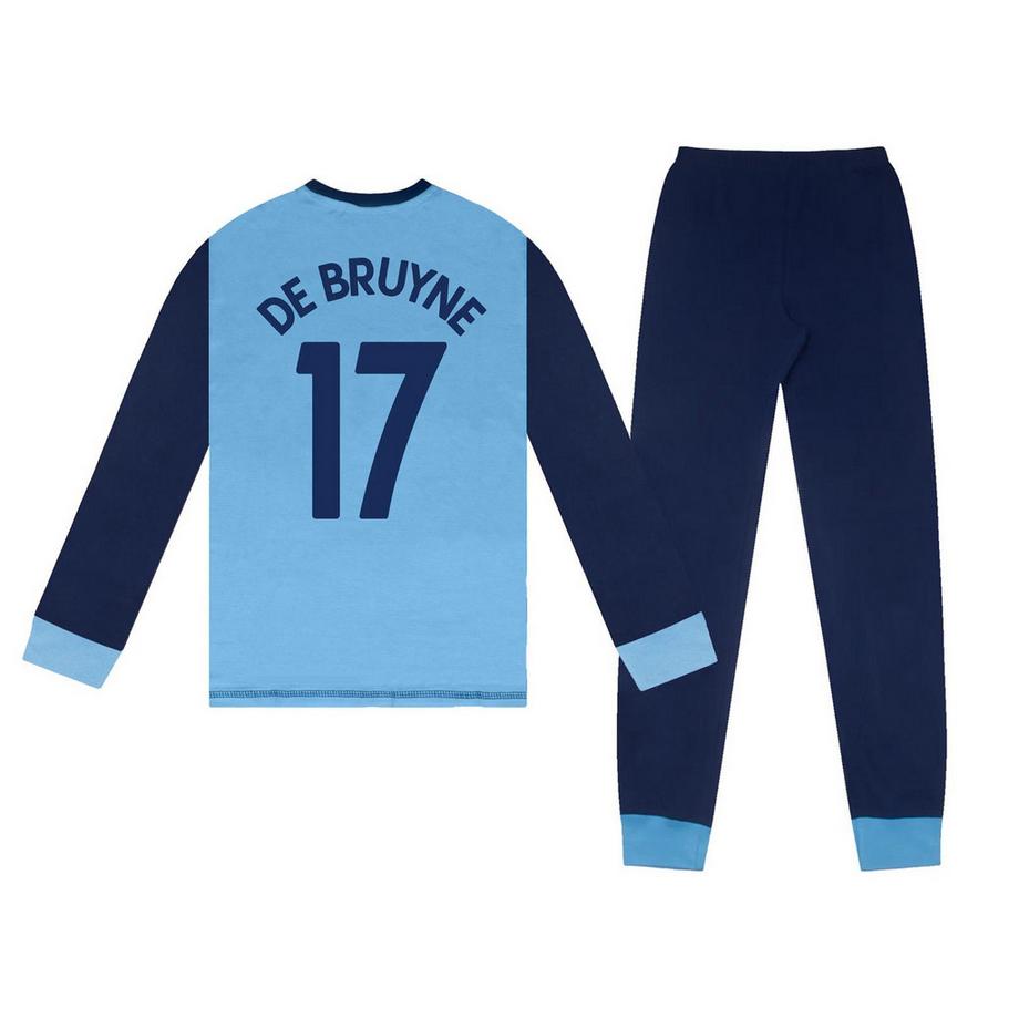 Manchester City  Kevin De Bruyne 17 Set Pigiama Lungo 