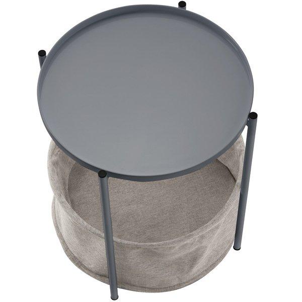 Tectake Beistelltisch Canterbury 45,5x45,5x53cm  