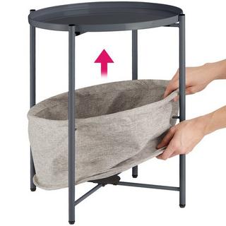 Tectake Beistelltisch Canterbury 45,5x45,5x53cm  