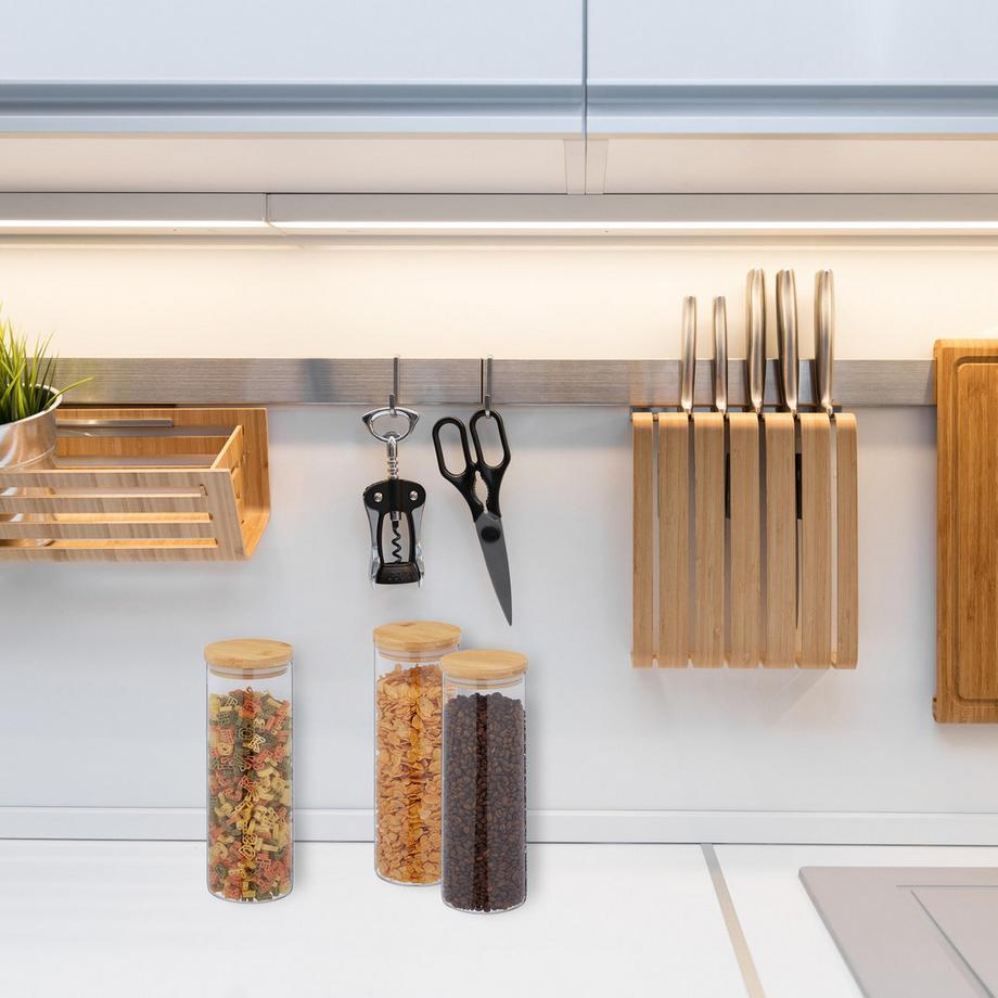 B2X 3 pièces. pots de conservation 1800 ml  