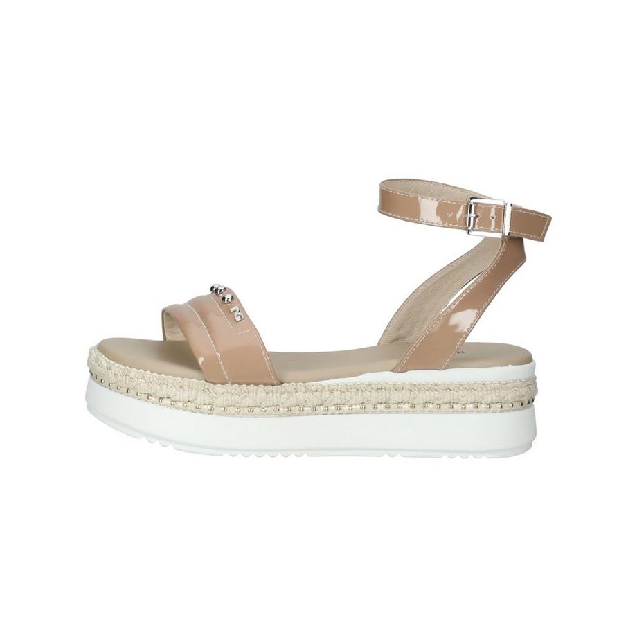 Nero Giardini Sandali con plateau e borchie  