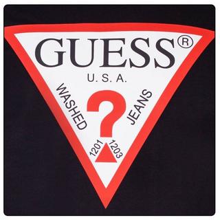 GUESS Original Logo Langarmshirt  