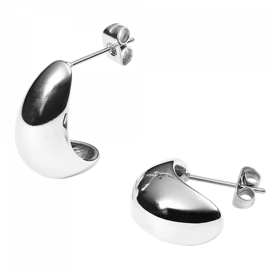 Purelei  Purelei Big Drop Ohrringe silber 