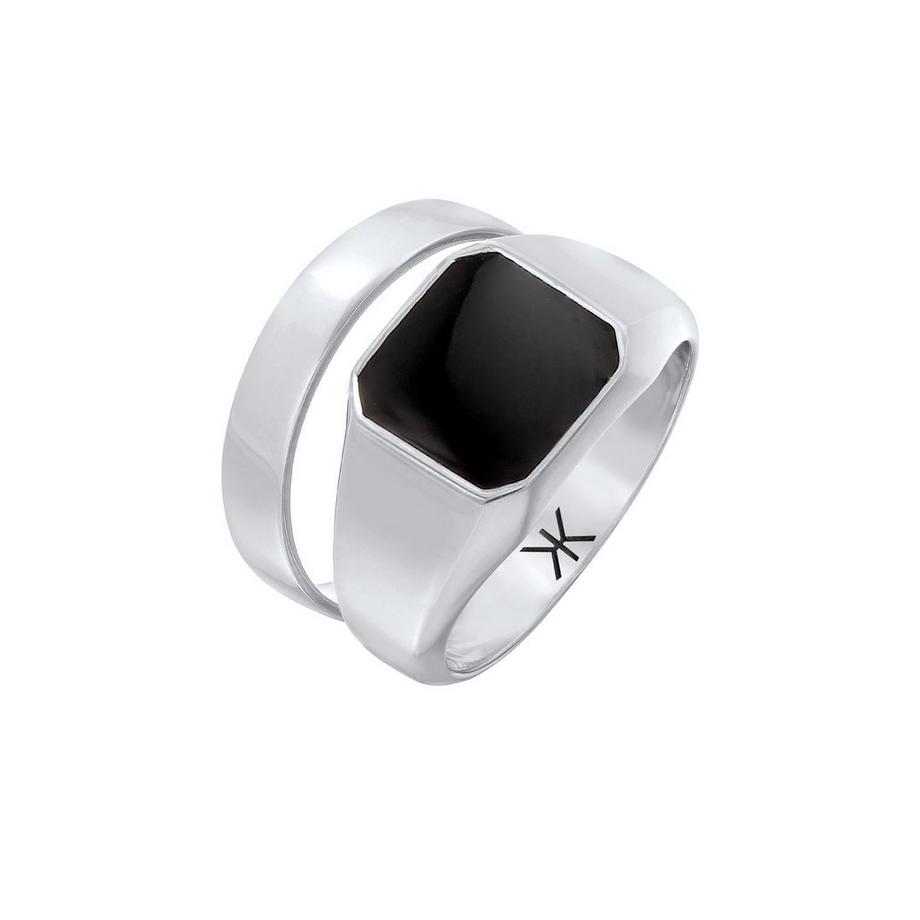 Ring Siegelring Bandring Set
