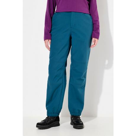 Ulla Popken  Pantalon Softshell déperlant, avec doublure en polaire et genoux préformés 