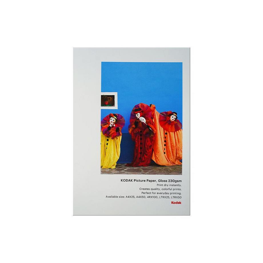 Kodak glänzendes Fotopapier  