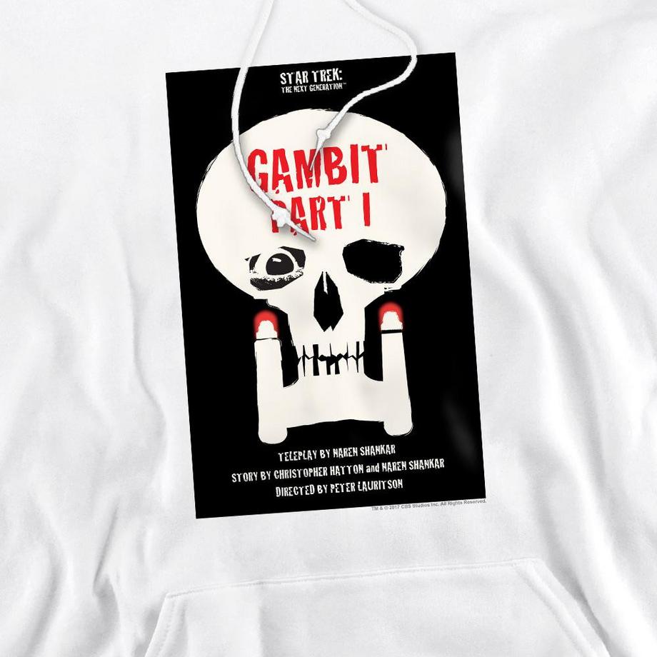 Star Trek The Next Generation Season 7 Episode 4 Felpa con Cappuccio  