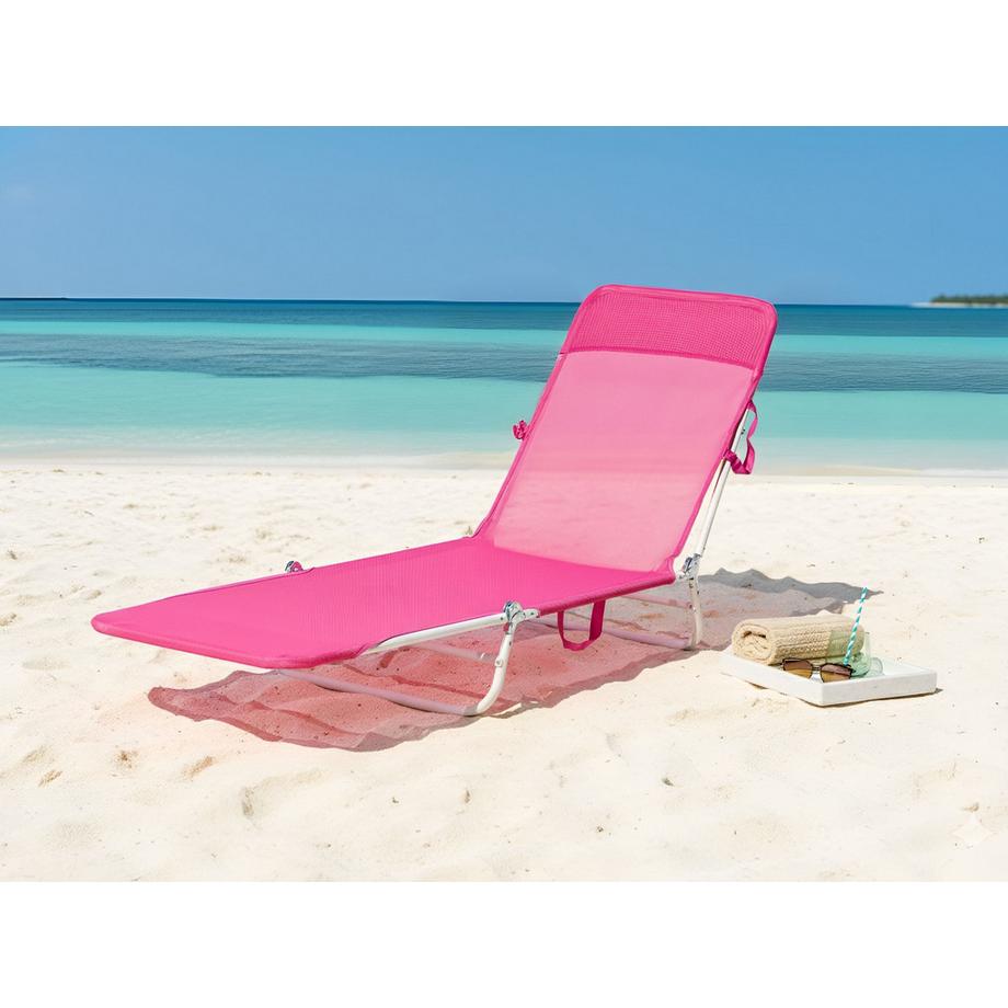 Beliani Sonnenliege aus Mesh  KASTORIA  