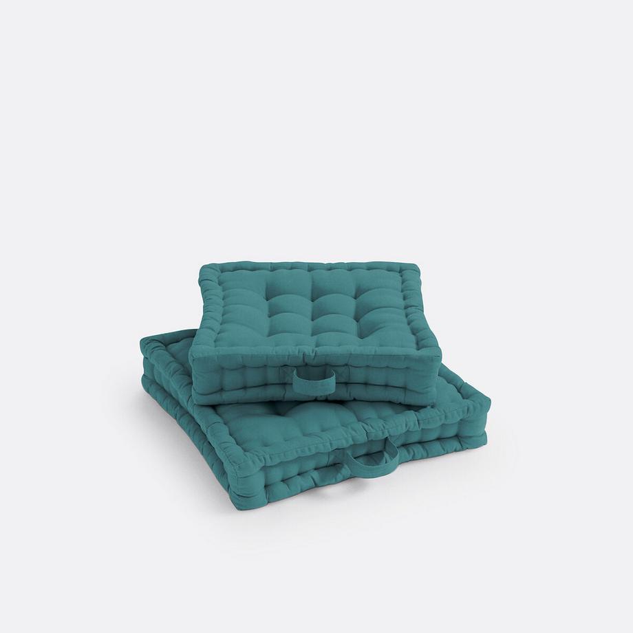 La Redoute Intérieurs Coussin de sol coton recyclé  