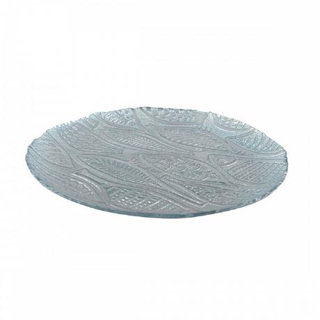 Aulica  PLAT ROND POISSON BLEU CLAIR 32.5CM 