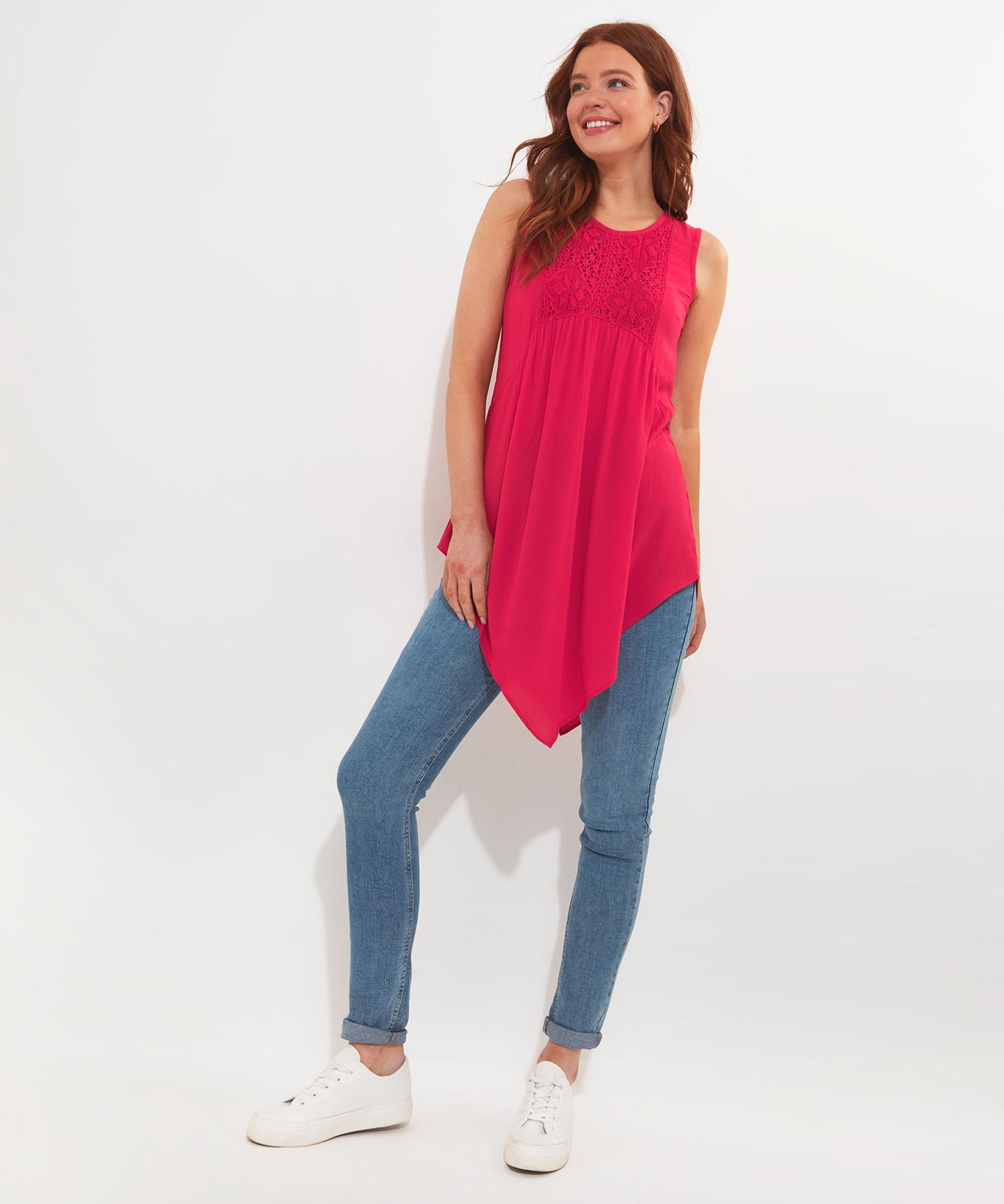 Joe Browns  Tunique Blouse Asymétrique Dentelle 