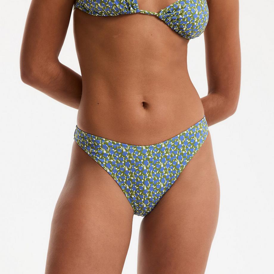 La Redoute Collections Geblümter Bikini Tanga  