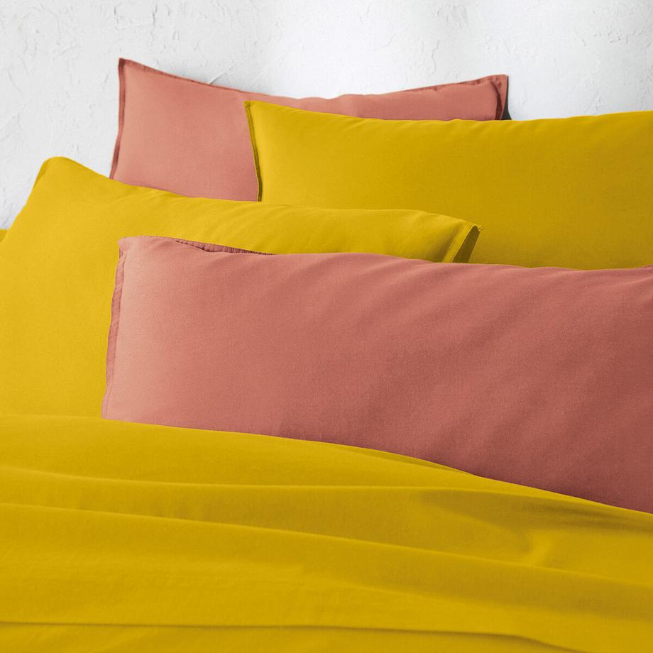 La Redoute Intérieurs Scenario Copripiumino tinta unita in cotone lavato  