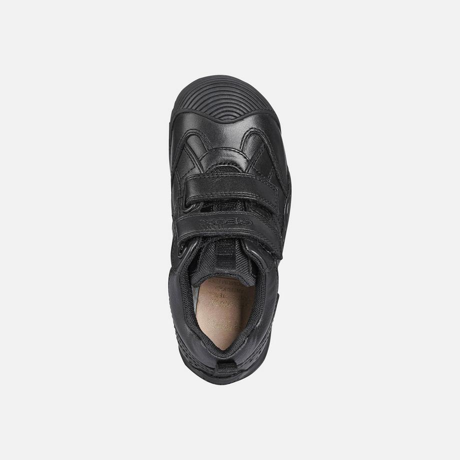 GEOX Savage Baskets en Cuir Lisse  